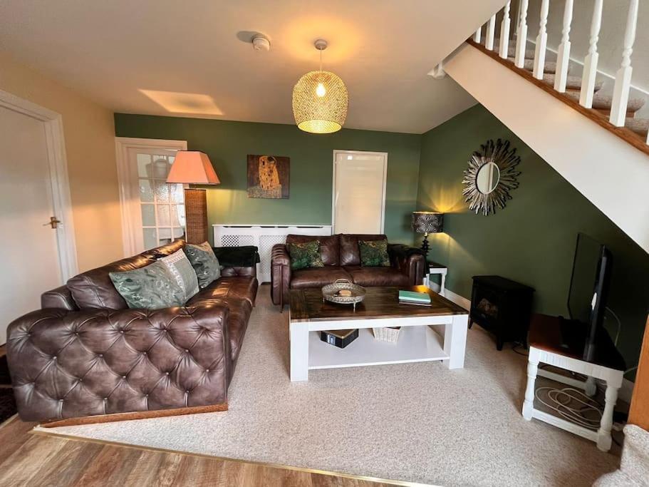 Blue Anchor House - Seaview, Hot Tub Apartments Bagian luar foto